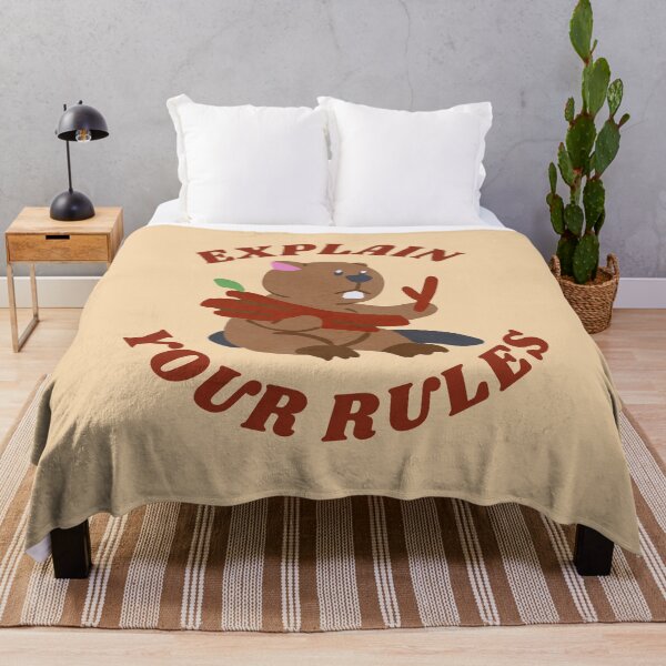 Item preview, Explain Your Rules Self Discovery Beaver designed and sold by My-Queens-Store.
