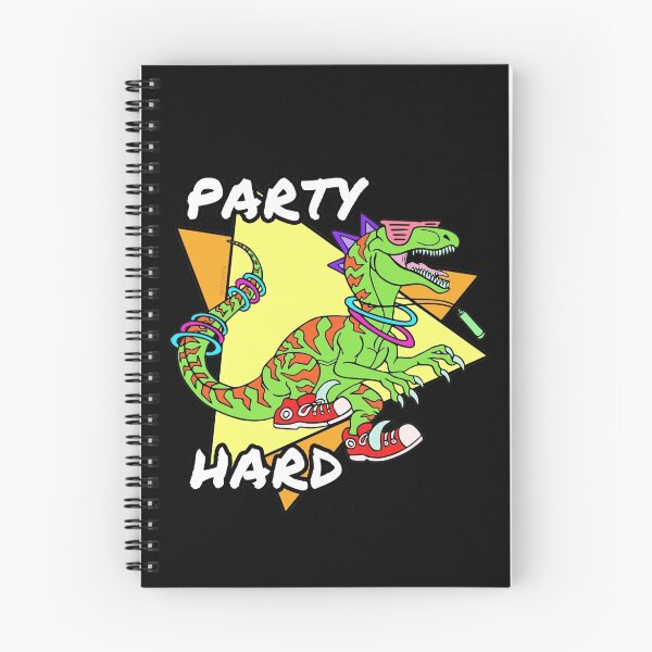 Item preview, Party Hard Velociraptor 2 designed and sold by Inugami Pink.