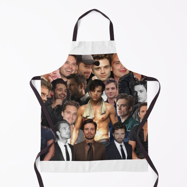 Item preview, Sebastian Stan collage designed and sold by Aurora and Aly.