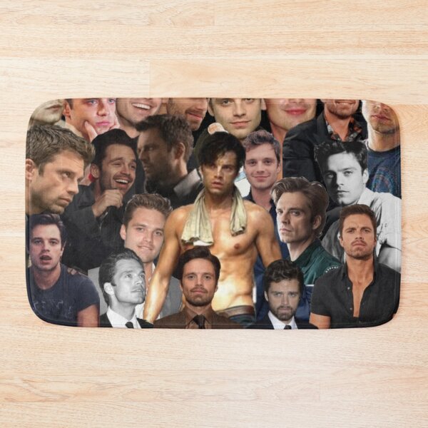 Item preview, Sebastian Stan collage designed and sold by Aurora and Aly.