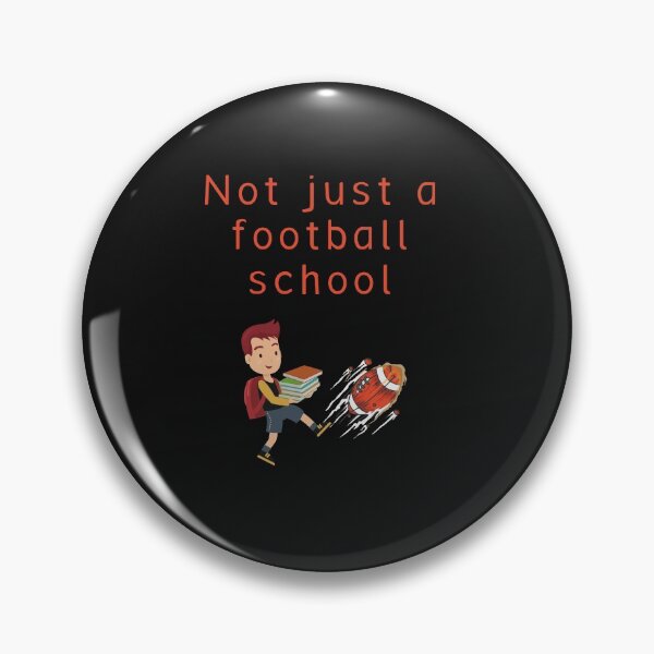 Item preview, Not Just A Football School designed and sold by SportyDogShop.
