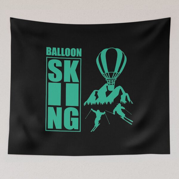 Item preview, Balloon skiing  designed and sold by Jannisdesign.