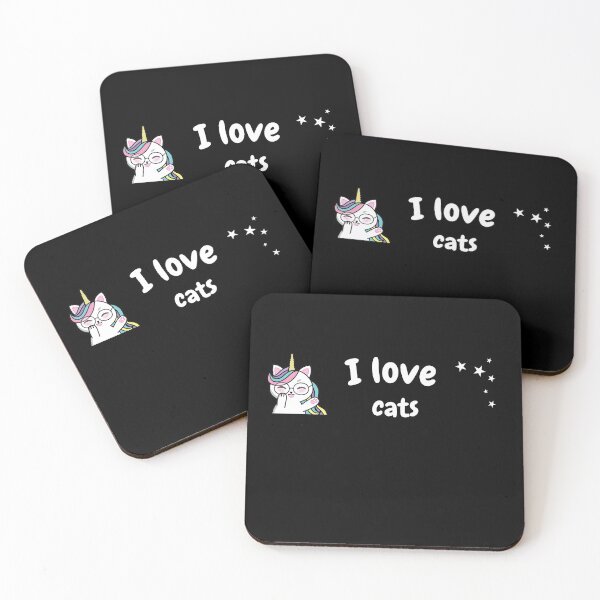 Item preview, I love cats  designed and sold by guzel22.