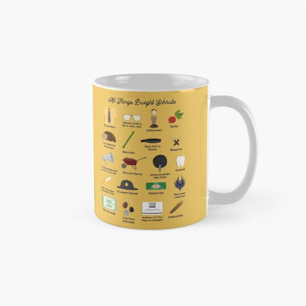 Item preview, The Office All Things Dwight Schrute designed and sold by cutermelon.