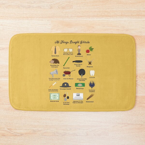 Item preview, The Office All Things Dwight Schrute designed and sold by cutermelon.