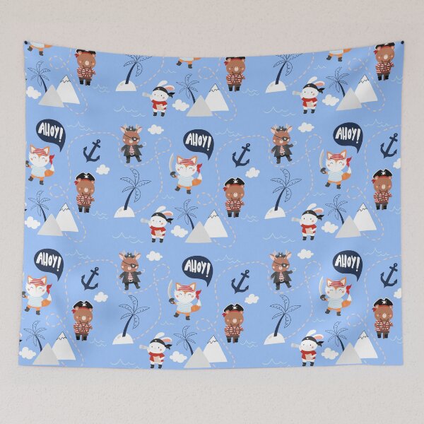 Item preview, Ahoy! designed and sold by Nagore Illustrations.