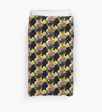 Retro Lego Minifigure Duvet Cover