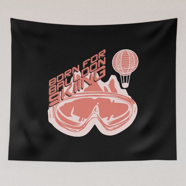 Item preview, Born for ballloon skiing designed and sold by Jannisdesign.