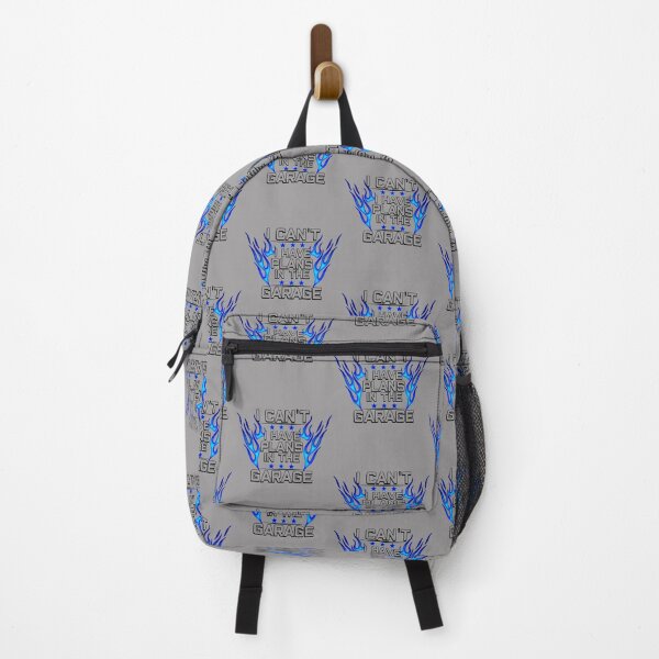 Item preview, Blue Flames I Can't I Have Plans In The Garage designed and sold by CharJens.