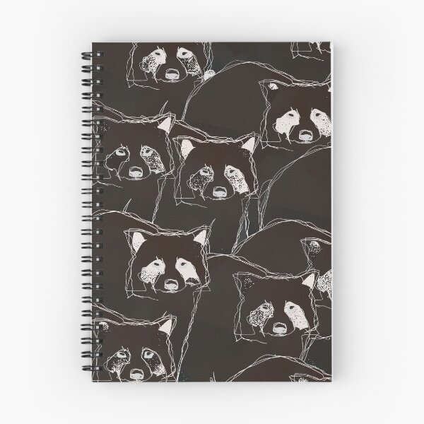 Item preview, Chalkboard Raccoons (Minimal Surface Pattern Design) designed and sold by MindCereal.