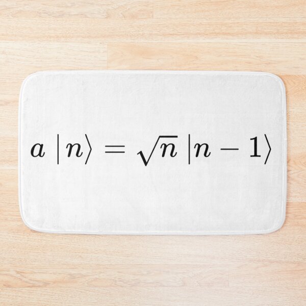 Item preview, annihilation operator, quantum physics designed and sold by NoetherSym.