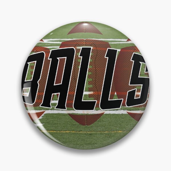Item preview, Football Tee Shirt With 3 Footballs  designed and sold by PopPucks.