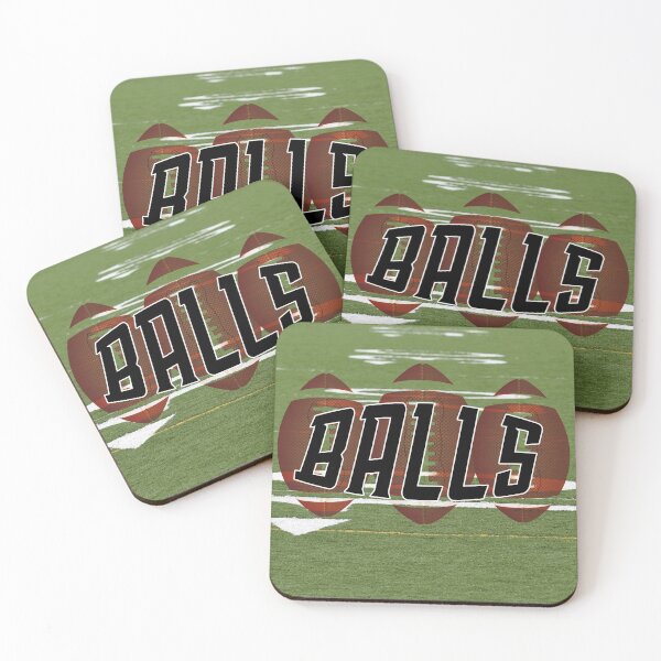 Item preview, Football Tee Shirt With 3 Footballs  designed and sold by PopPucks.