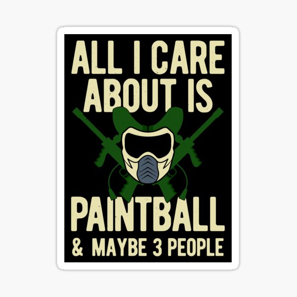 Vista previa del artículo con la obra «Paintball divertido», diseñado y vendido por artworkbyrihen.