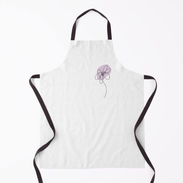 Item preview, Purple Abstract Line Flower designed and sold by CozyBerry Creations.