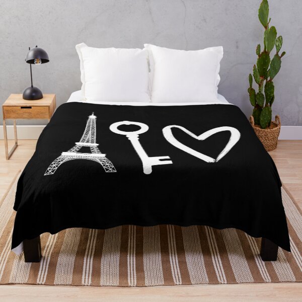 Item preview, Paris holds the key to your heart designed and sold by JessCarrsArt.