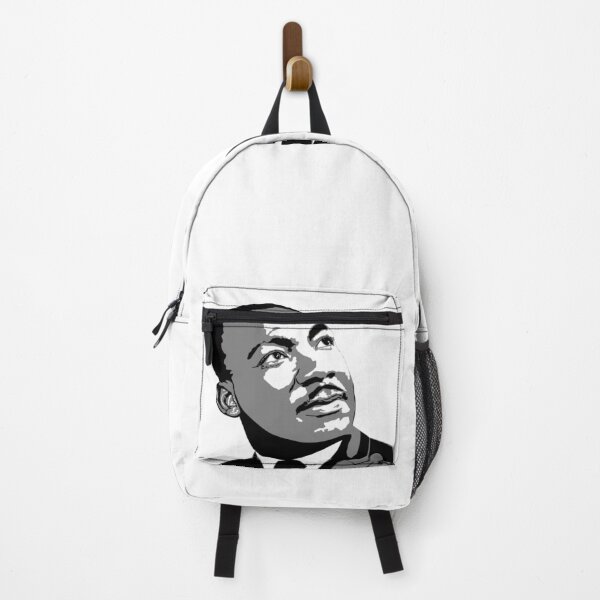 Item preview, Martin Luther King / MLK, black and white silhouette illustration designed and sold by Marcin Adrian.