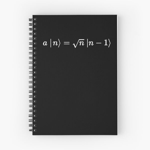 Item preview, annihilation operator, quantum mechanics and physics designed and sold by NoetherSym.