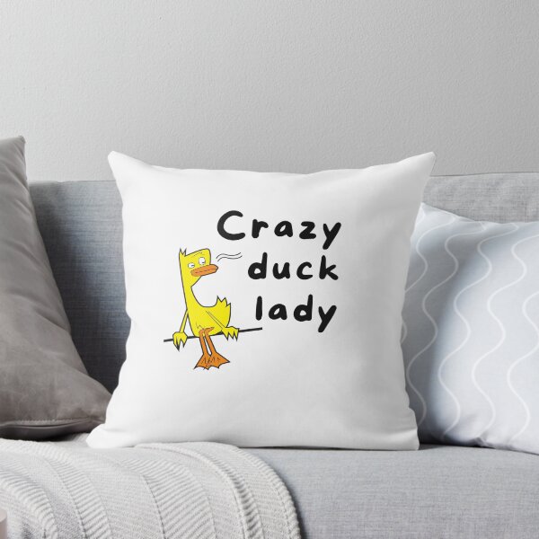 Item preview, Crazy Duck Lady designed and sold by SportyDogShop.