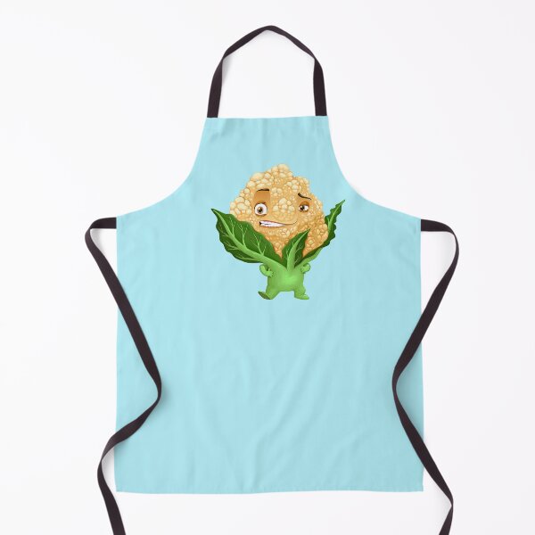Item preview, Cute Cauliflower Veggie Mascot designed and sold by PosterpartyCo.