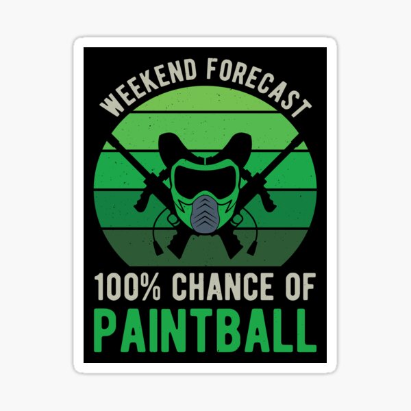 Vista previa del artículo con la obra «Paintball divertido», diseñado y vendido por artworkbyrihen.