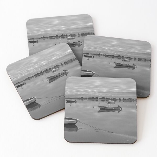 Item preview, Cabanas de Tavira Boats in Monochrome designed and sold by AngeloDeVal.
