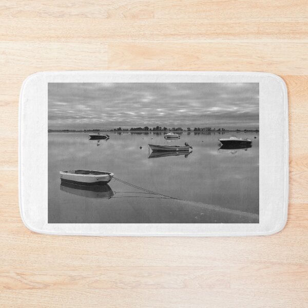 Item preview, Cabanas de Tavira Boats in Monochrome designed and sold by AngeloDeVal.