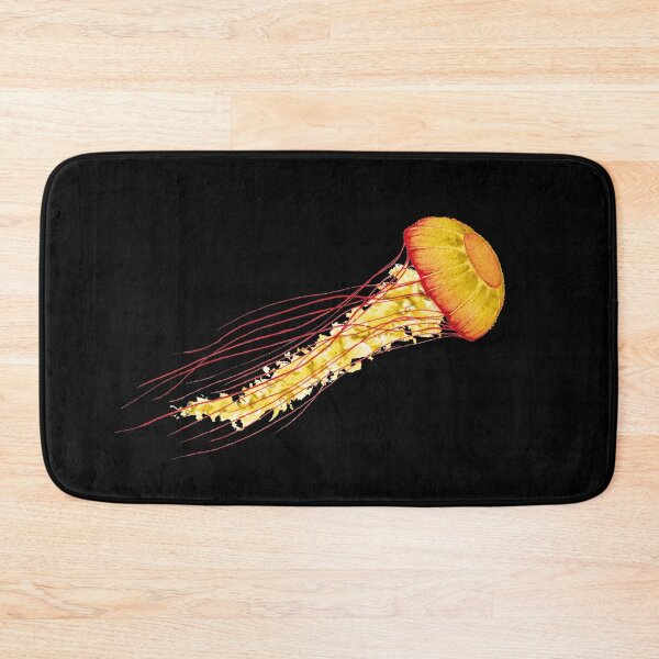 Item preview, Chrysaora Fuscescens Jellyfish (Black) designed and sold by MWatercolours.