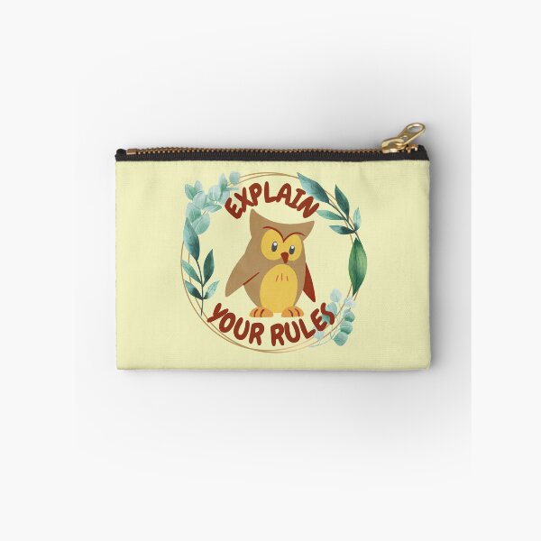 Item preview, Explain The Rules Self Discovery Owl designed and sold by My-Queens-Store.