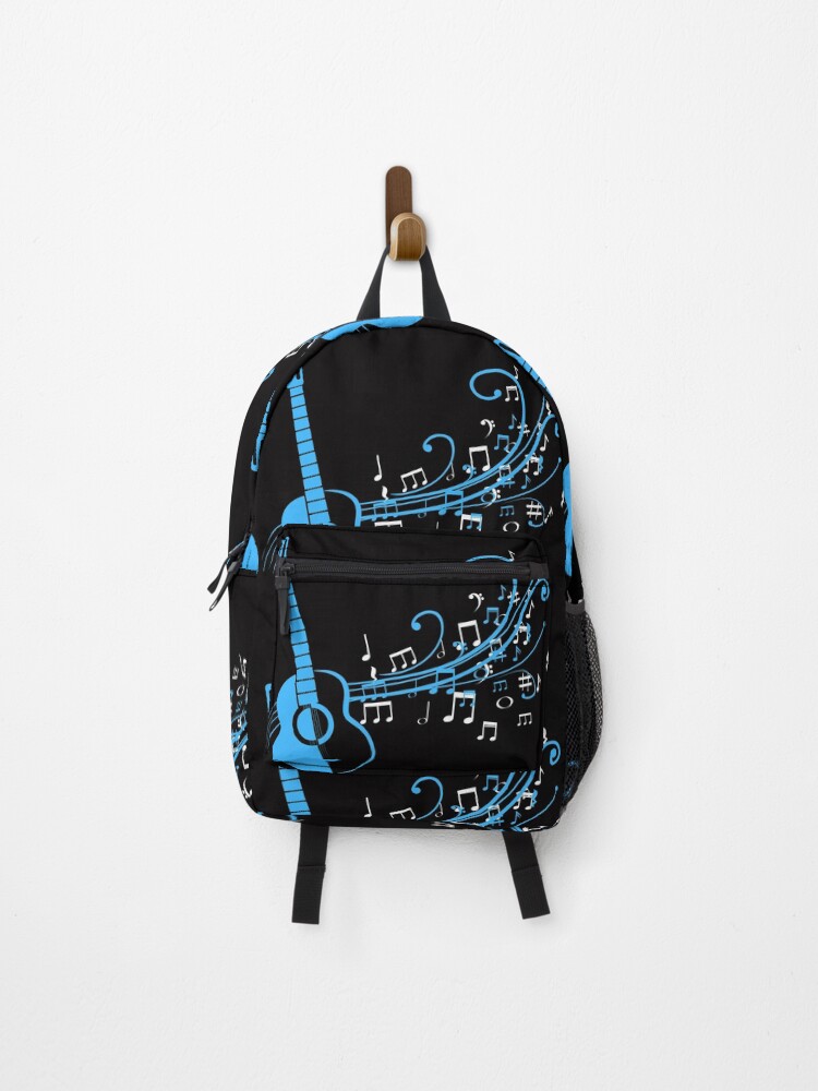 Thumbnail 1 of 3, Backpack, Music Notes Pattern designed and sold by PRB1989.