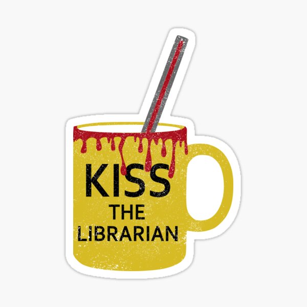 Item preview, BTVS - Bloody Kiss The Librarian Cup - 90s gift designed and sold by jacob-jendrey.