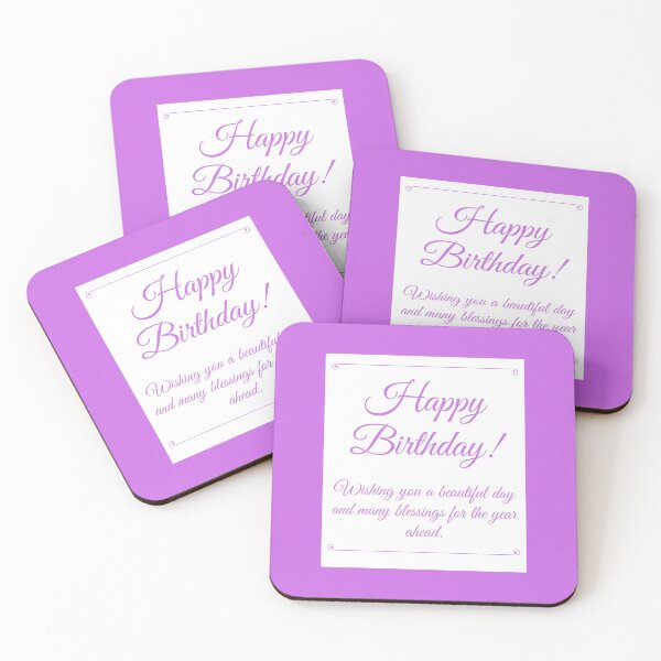 Item preview, Elegant Happy Birthday  designed and sold by MariesDesigns11.