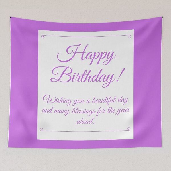 Item preview, Elegant Happy Birthday  designed and sold by MariesDesigns11.