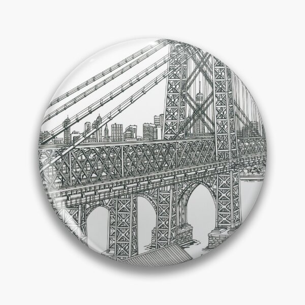 Item preview, The Williamsburg Bridge designed and sold by LERILERA.