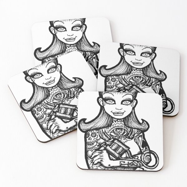 Item preview, TATTOOED GIRL designed and sold by LICANTROS.