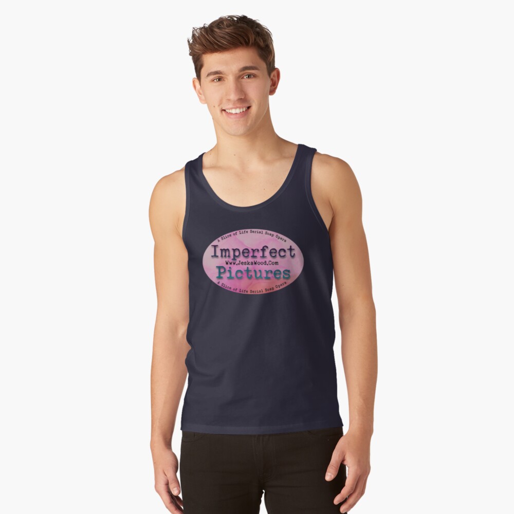Imperfect Pictures Pink Logo Tank Top