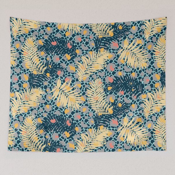 Item preview, Colorful Animal Print Palms designed and sold by Carolina Diaz.