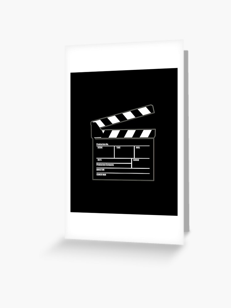 Movies, Film and Clapperboard Pin for Sale by artdesignforyou