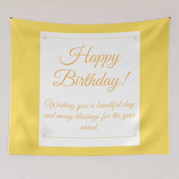 Item preview, Elegant Happy Birthday  designed and sold by MariesDesigns11.