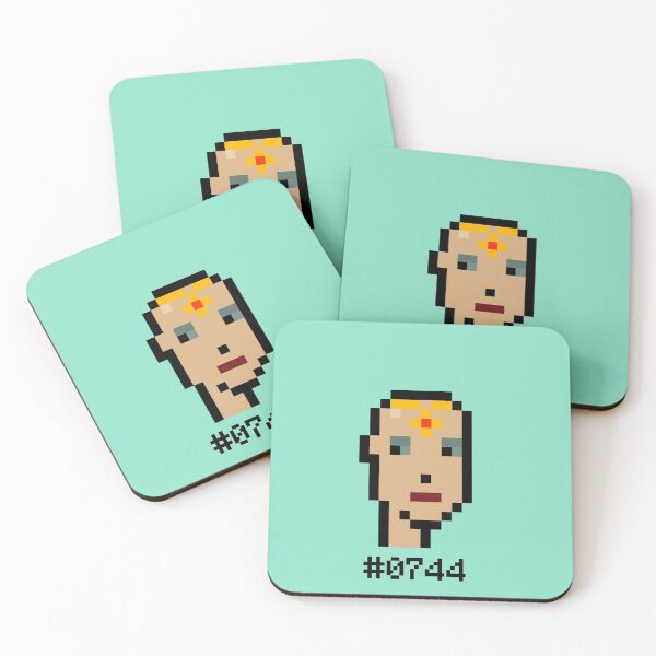 Item preview, CryptoPunks #0744 designed and sold by CryptoFunks.