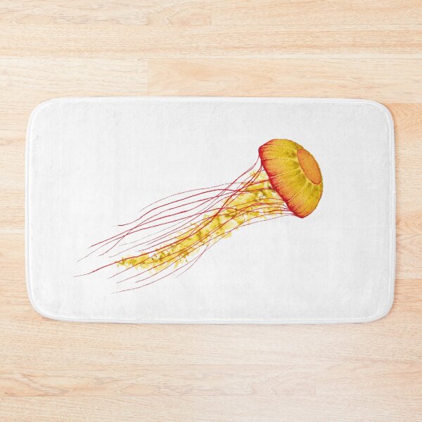Item preview, Chrysaora Fuscescens Jellyfish (White) designed and sold by MWatercolours.