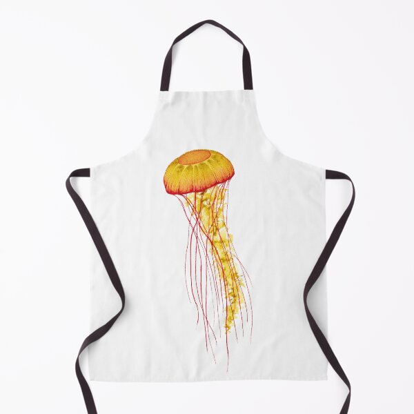 Item preview, Chrysaora Fuscescens Jellyfish (White) designed and sold by MWatercolours.