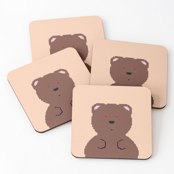 Item preview, Pixel Bear designed and sold by CozyBerry Creations.