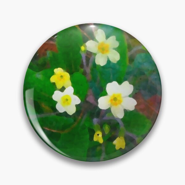 Artikelvorschau, Primeln Frühlingsblumenmuster entworfen und verkauft von DesignsofNote.