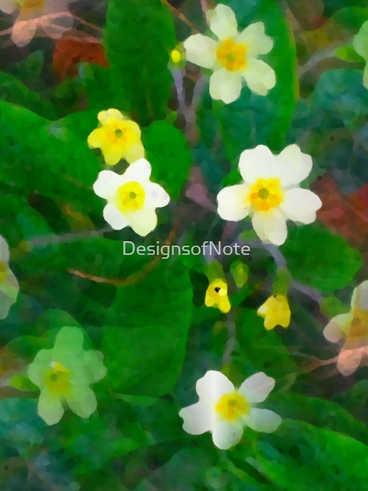 Thumbnail 4 of 4, Samsung Galaxy Phone Case, Primroses Spring Flower Pattern designed and sold by DesignsofNote.