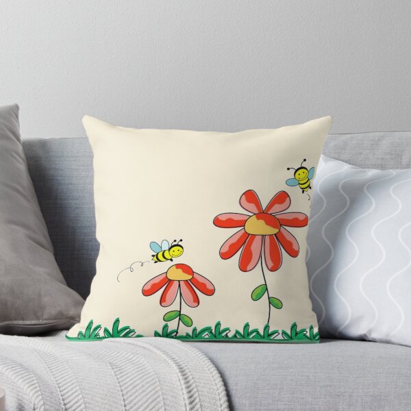 Item preview, Cute Wholesome Bees in The Garden designed and sold by SherriMans.
