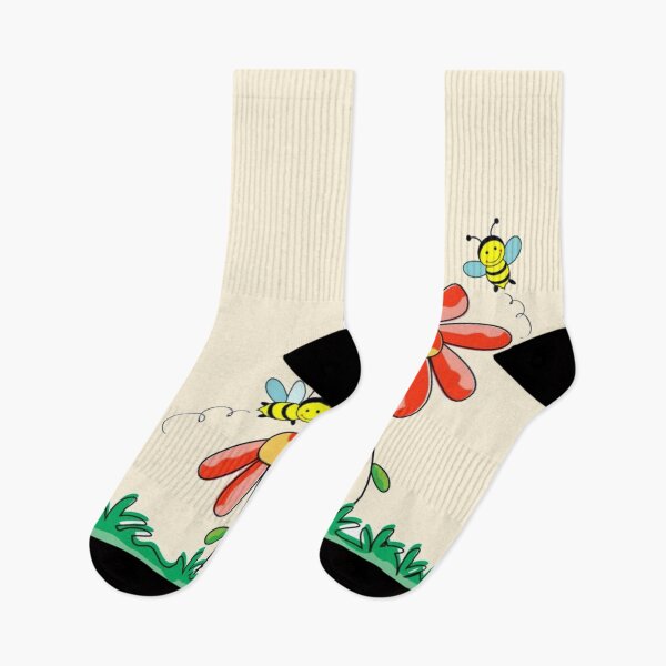 Item preview, Cute Wholesome Bees in The Garden designed and sold by SherriMans.