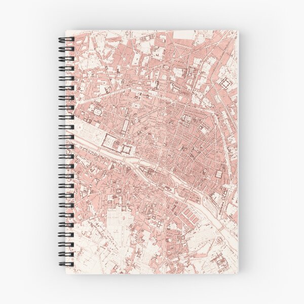 Item preview, Old Map of Paris designed and sold by GoblinPunkTees.