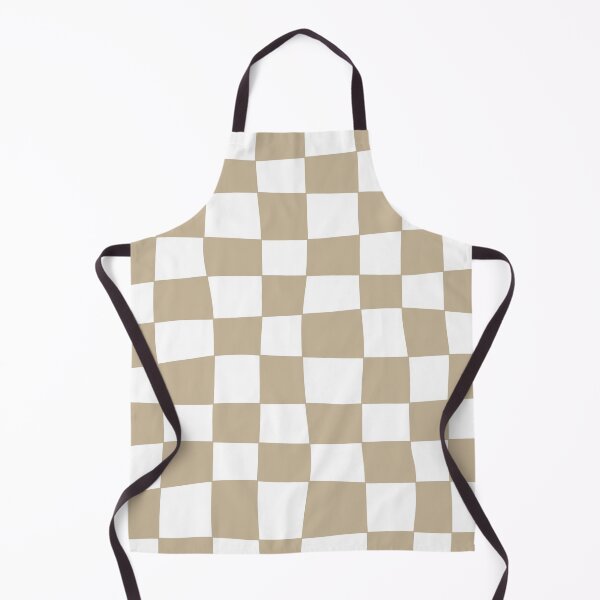 Item preview, Hand Drawn Checkerboard Pattern (tan/white) designed and sold by Design Minds Boutique.