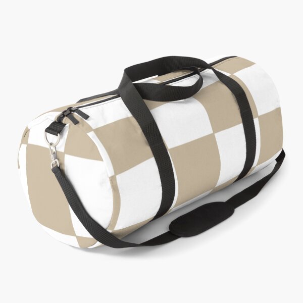 Item preview, Hand Drawn Checkerboard Pattern (tan/white) designed and sold by Design Minds Boutique.